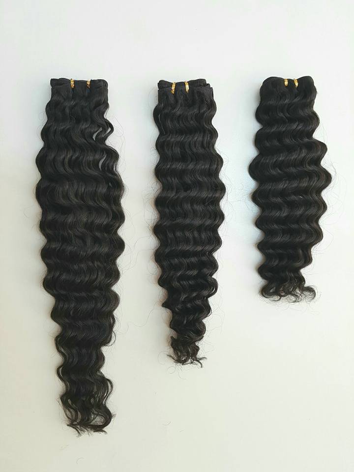 Curl hair extensions